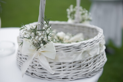 סלסלה לחינה לכלה